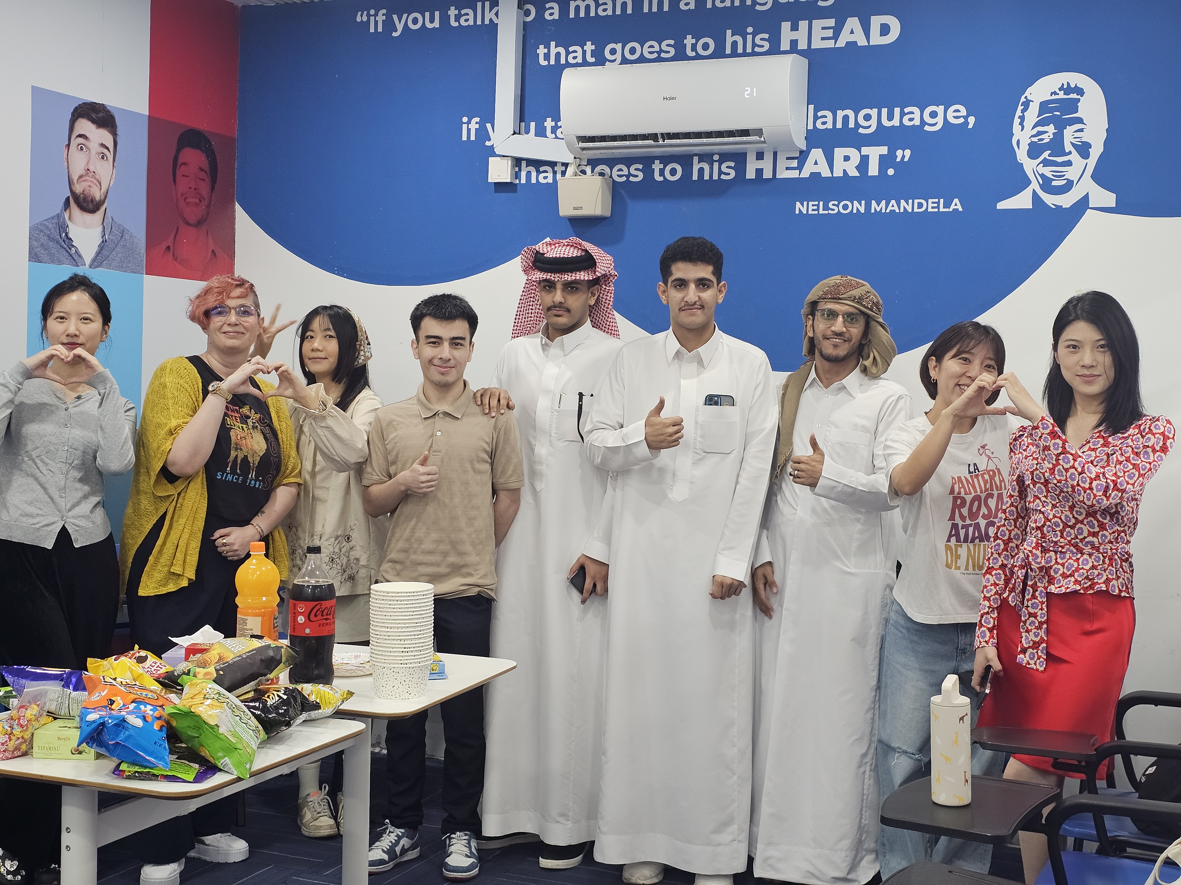 صورة حقيقية من قاعات الدراسة في معهد Britannia Language Centre بماليزيا